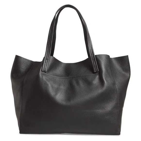 Kurt Geiger London Violet Large Leather Tote - Black - Picture 2 of 8